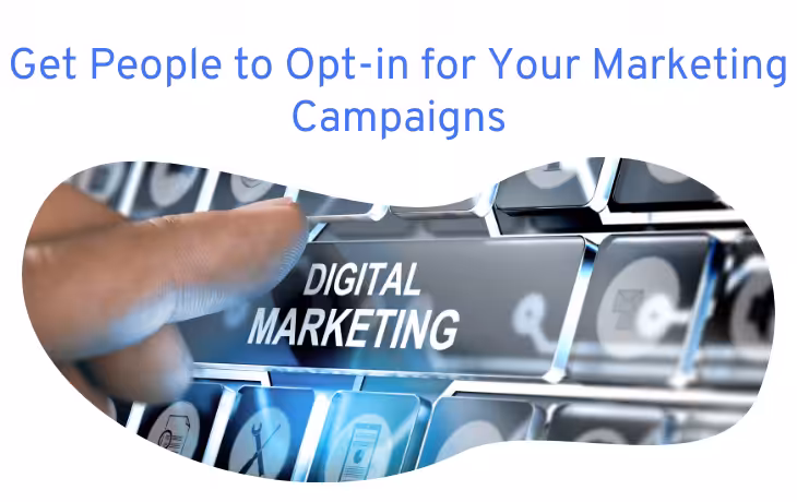 A close-up of a keyboard with a finger pointing at the "DIGITAL MARKETING" key.